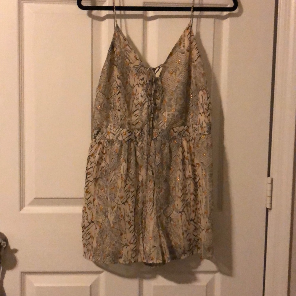 Low back romper